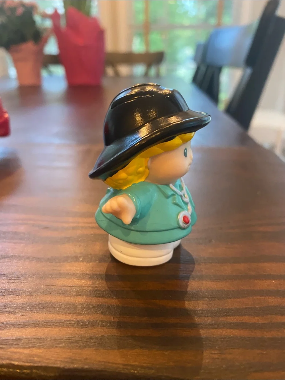 Fisher-Price 2001 Little People Cheryl Paramedic with Truck
